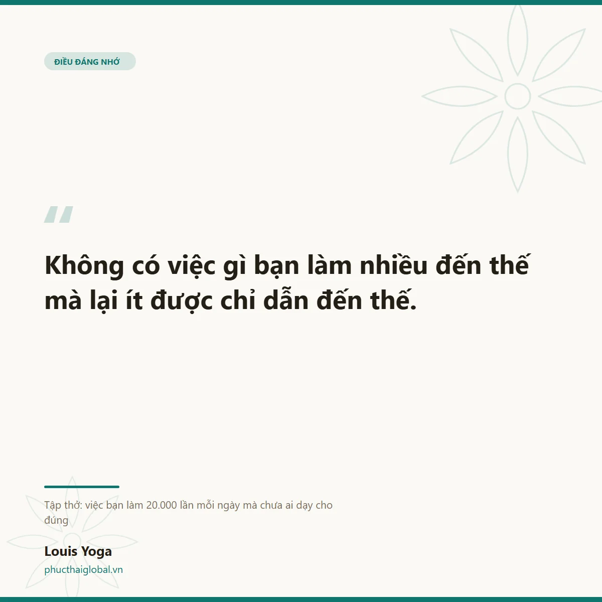 Thẻ trích dẫn: không có việc gì bạn làm nhiều đến thế mà lại ít được chỉ dẫn đến thế