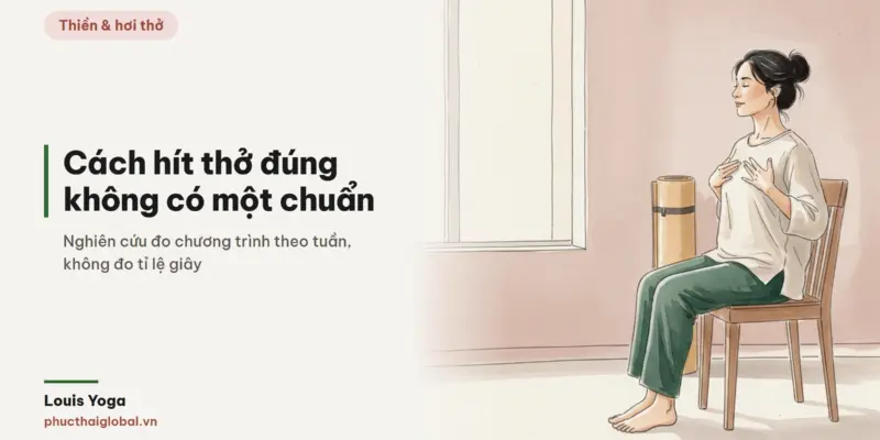 Tranh minh hoạ bài Cách hít thở đúng: không có một chuẩn, chỉ có vài nguyên tắc
