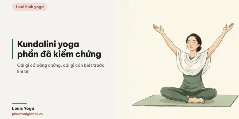 Tranh minh hoạ bài Kundalini yoga là gì? Phần đã kiểm chứng và phần cần biết trước khi theo học