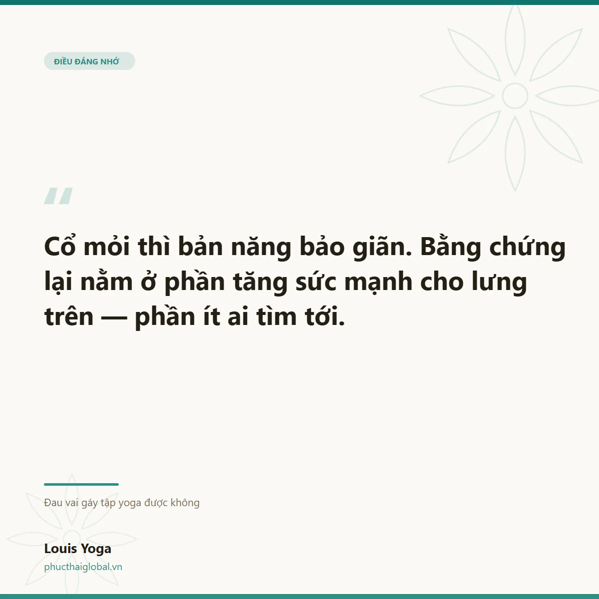 Thẻ trích dẫn: bằng chứng nằm ở phần tăng sức mạnh, không phải phần giãn